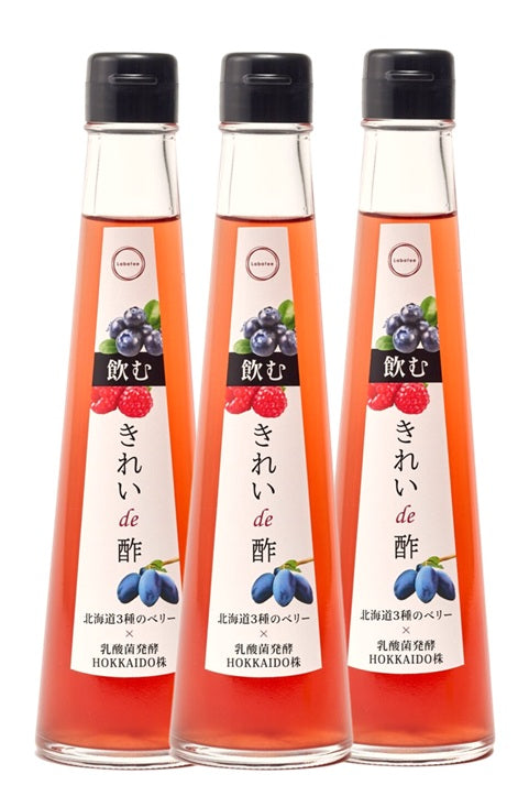 ラバティー 飲むきれいde酢 乳酸菌発酵北海道産3種のベリー