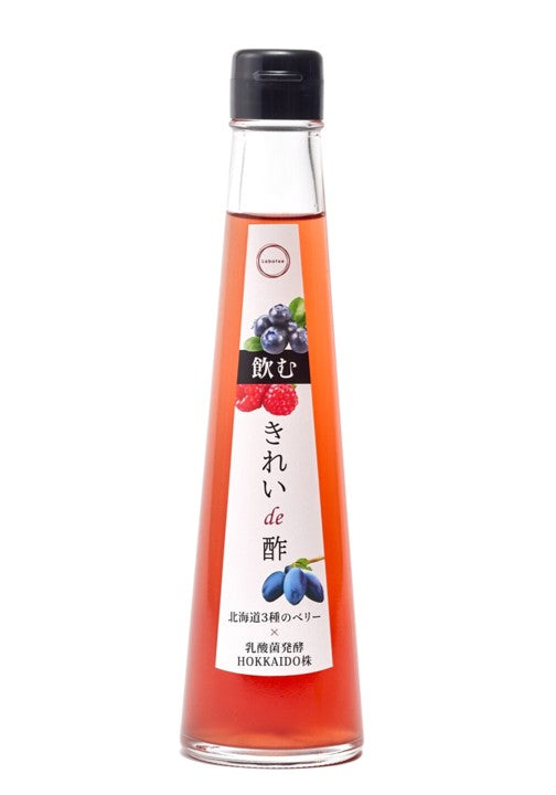 ラバティー 飲むきれいde酢 乳酸菌発酵北海道産3種のベリー