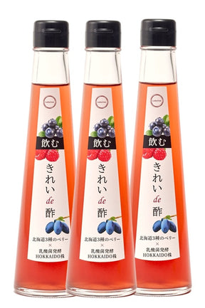 ラバティー 飲むきれいde酢 乳酸菌発酵北海道産3種のベリー