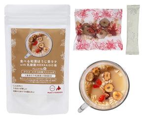 食べる和漢ほうじ茶ラテ with 乳酸菌HOKKAIDO株 ナツメ・クコの実・ハトムギ