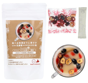 食べる和漢ほうじ茶ラテ with 乳酸菌HOKKAIDO株 ナツメ・クコの実・黒豆